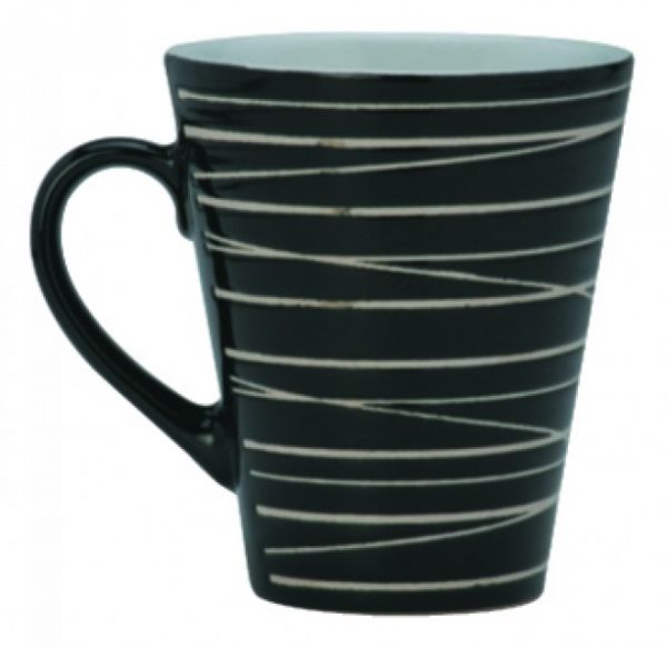 Caneca Ceram Relevo Grafica Yangzi Cod.1473